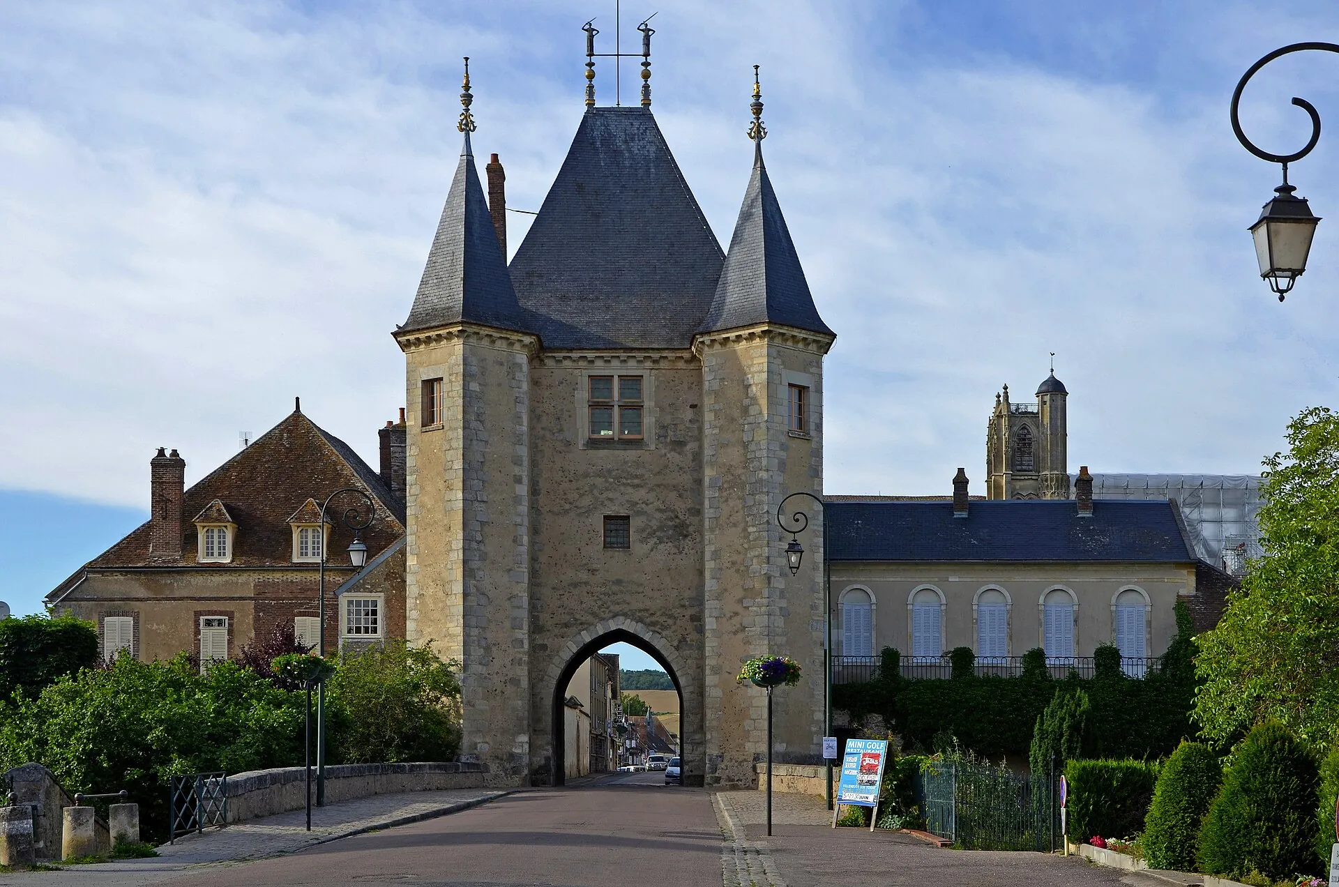 Vue de Villeneuve-sur-Yonne