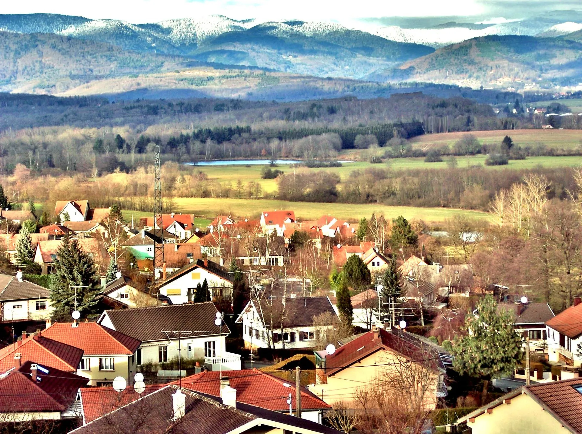 Vue de Évette-Salbert