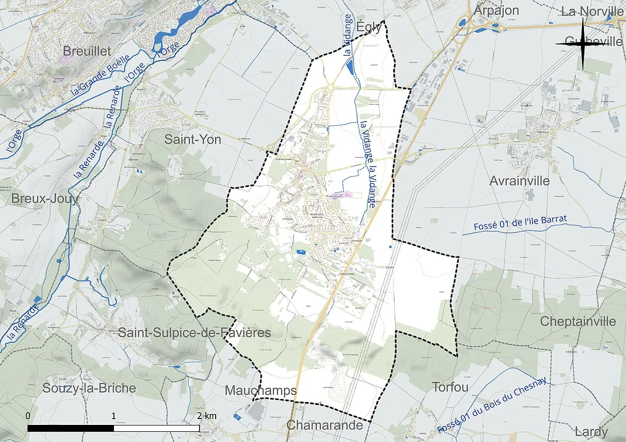 Vue de Boissy-sous-Saint-Yon