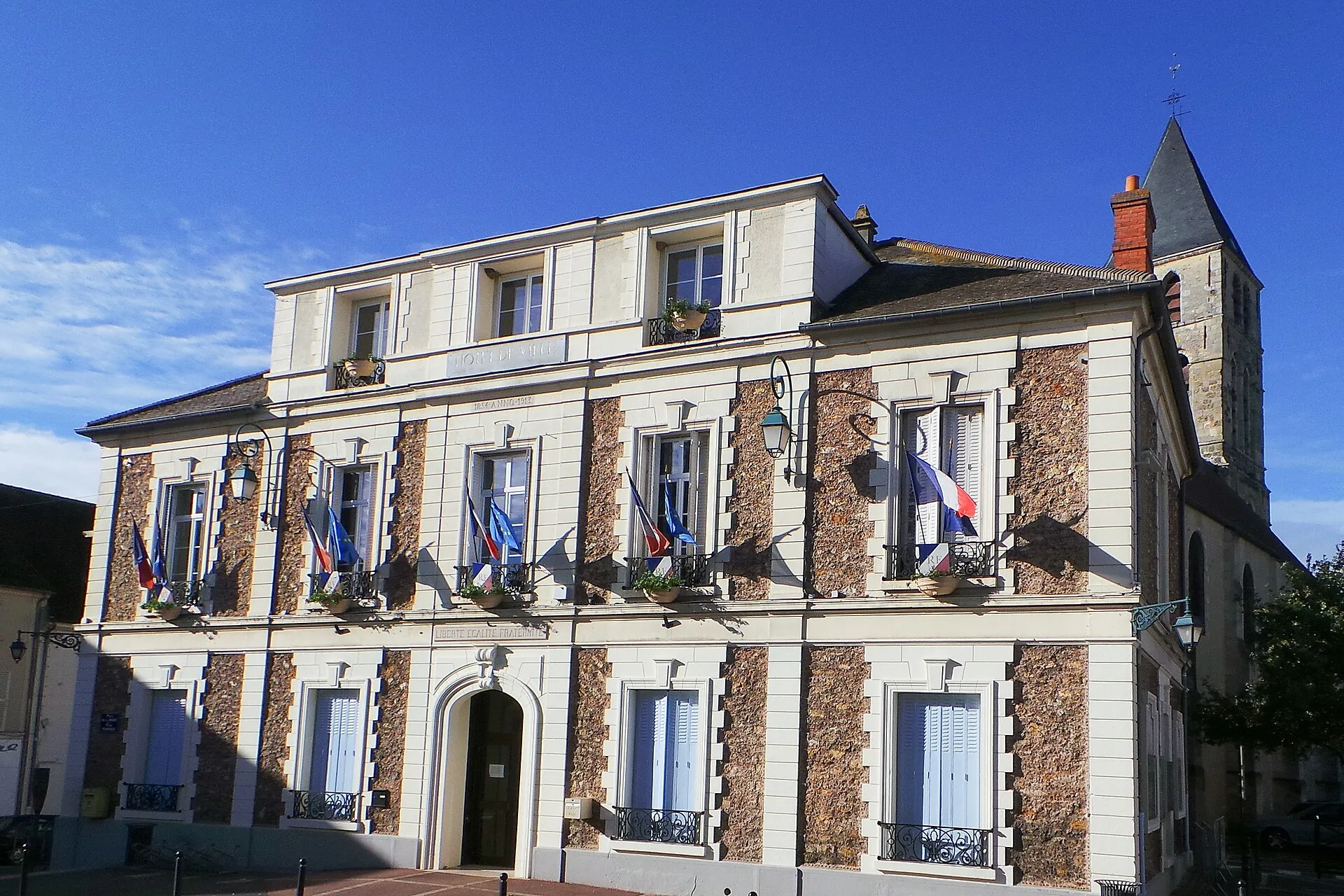Vue de Mennecy
