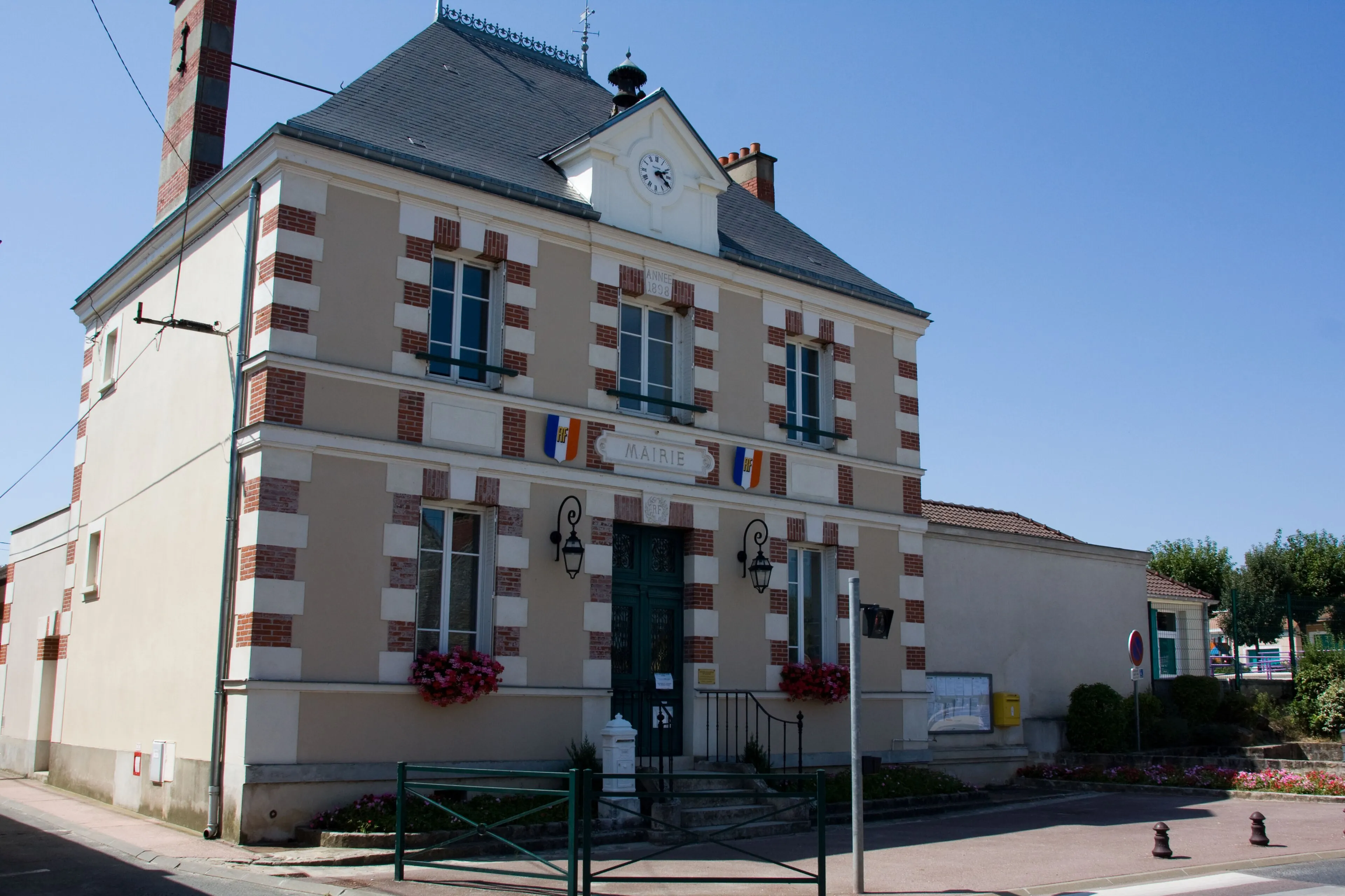 Vue de Oncy-sur-École