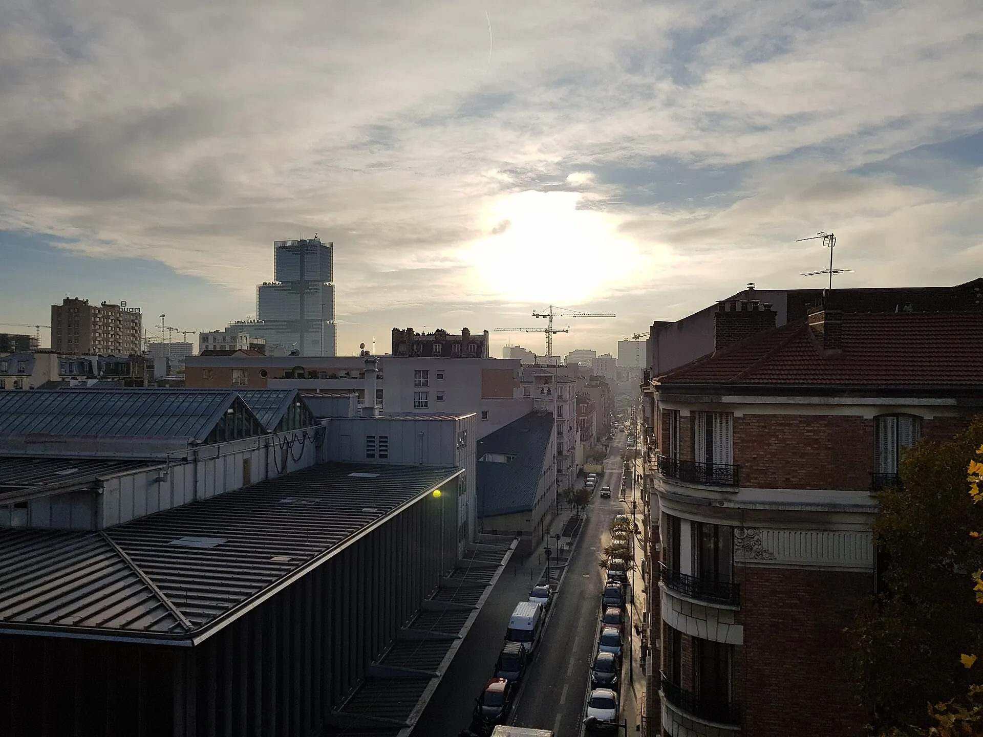 Vue de Clichy