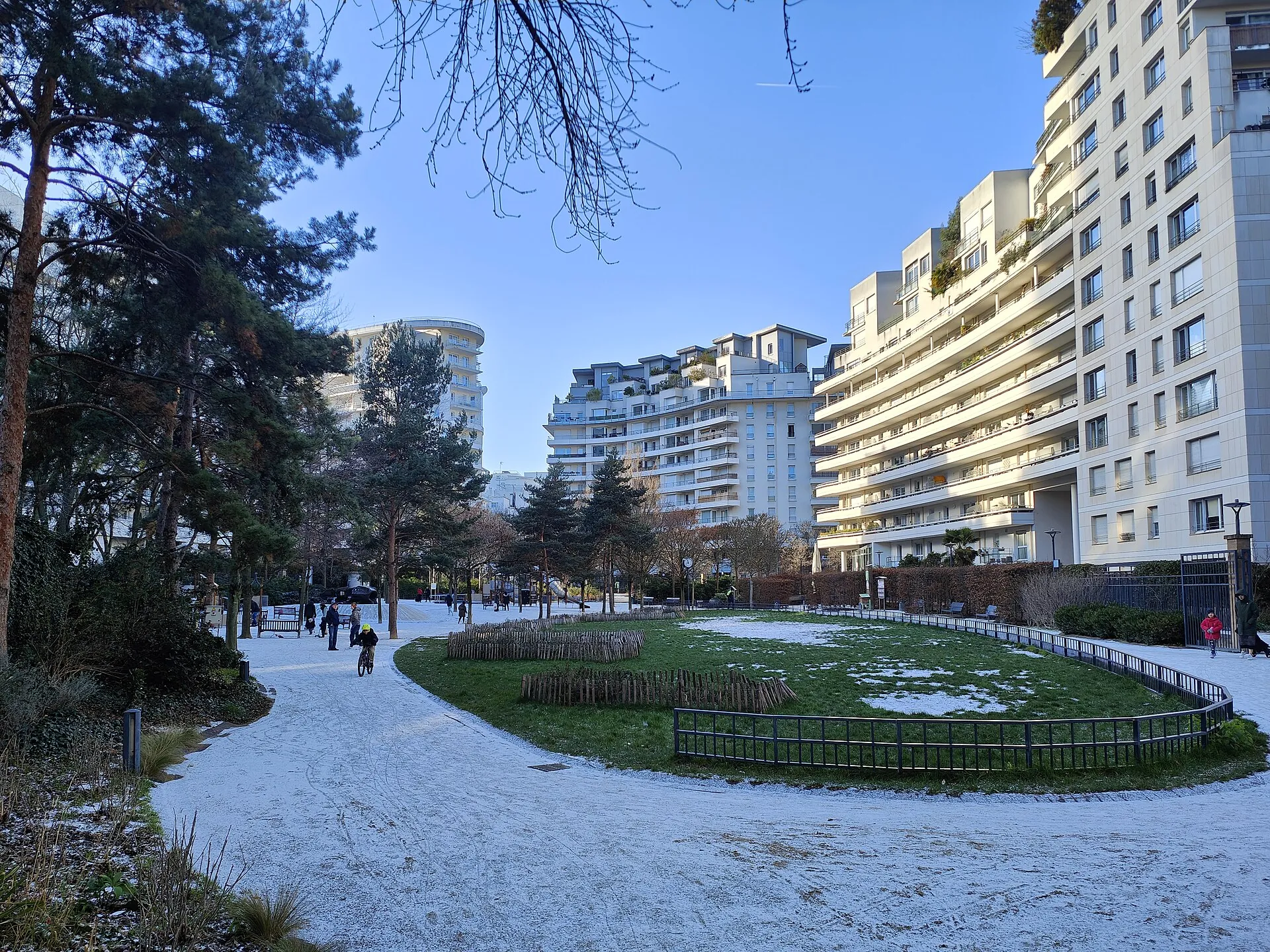 Vue de Courbevoie