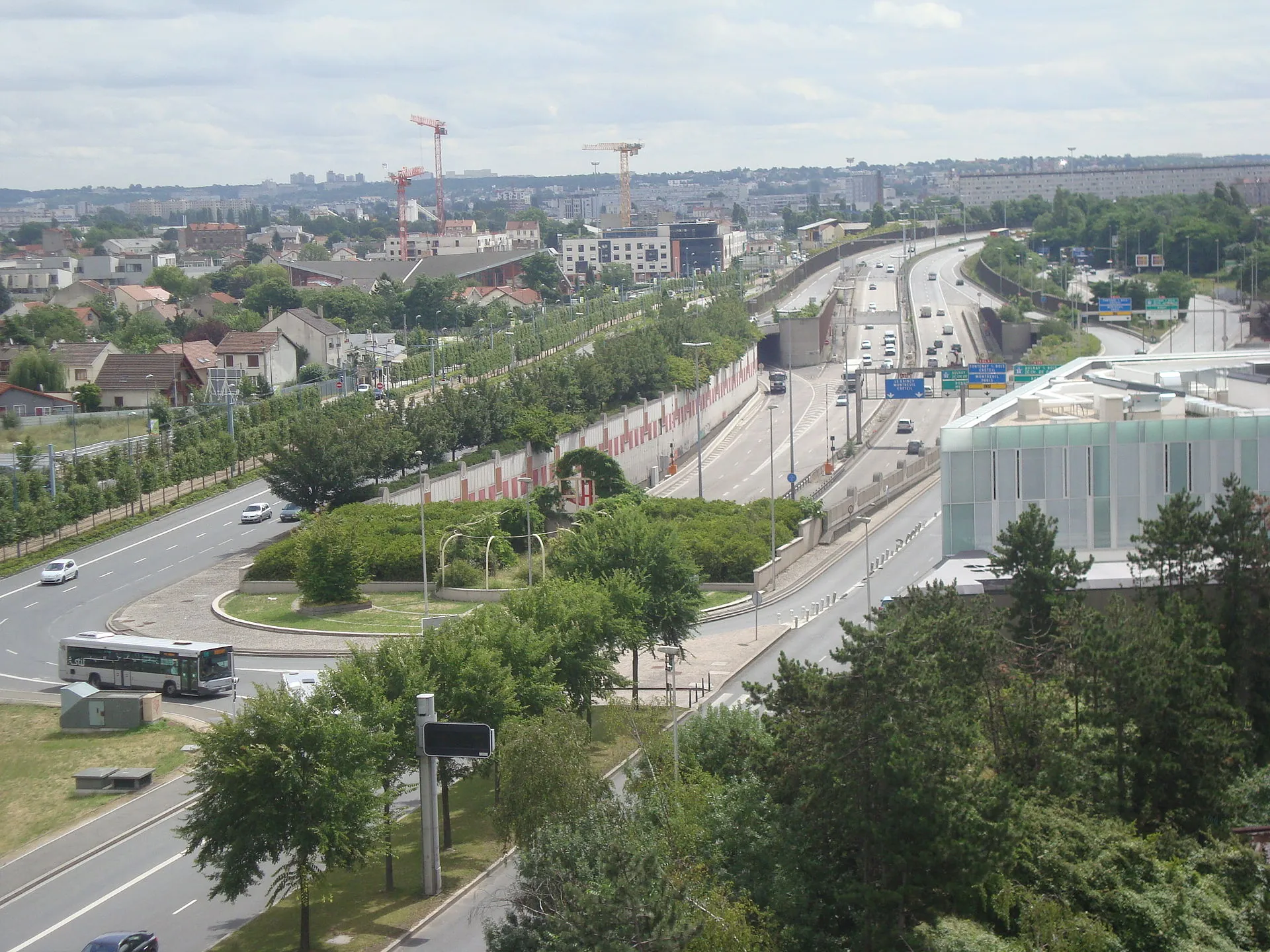 Vue de Bobigny