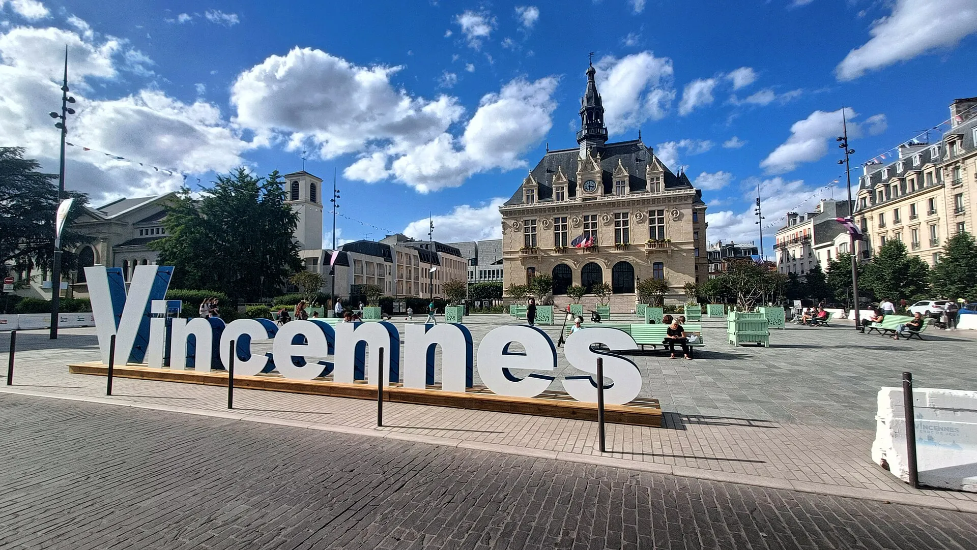 Vue de Vincennes