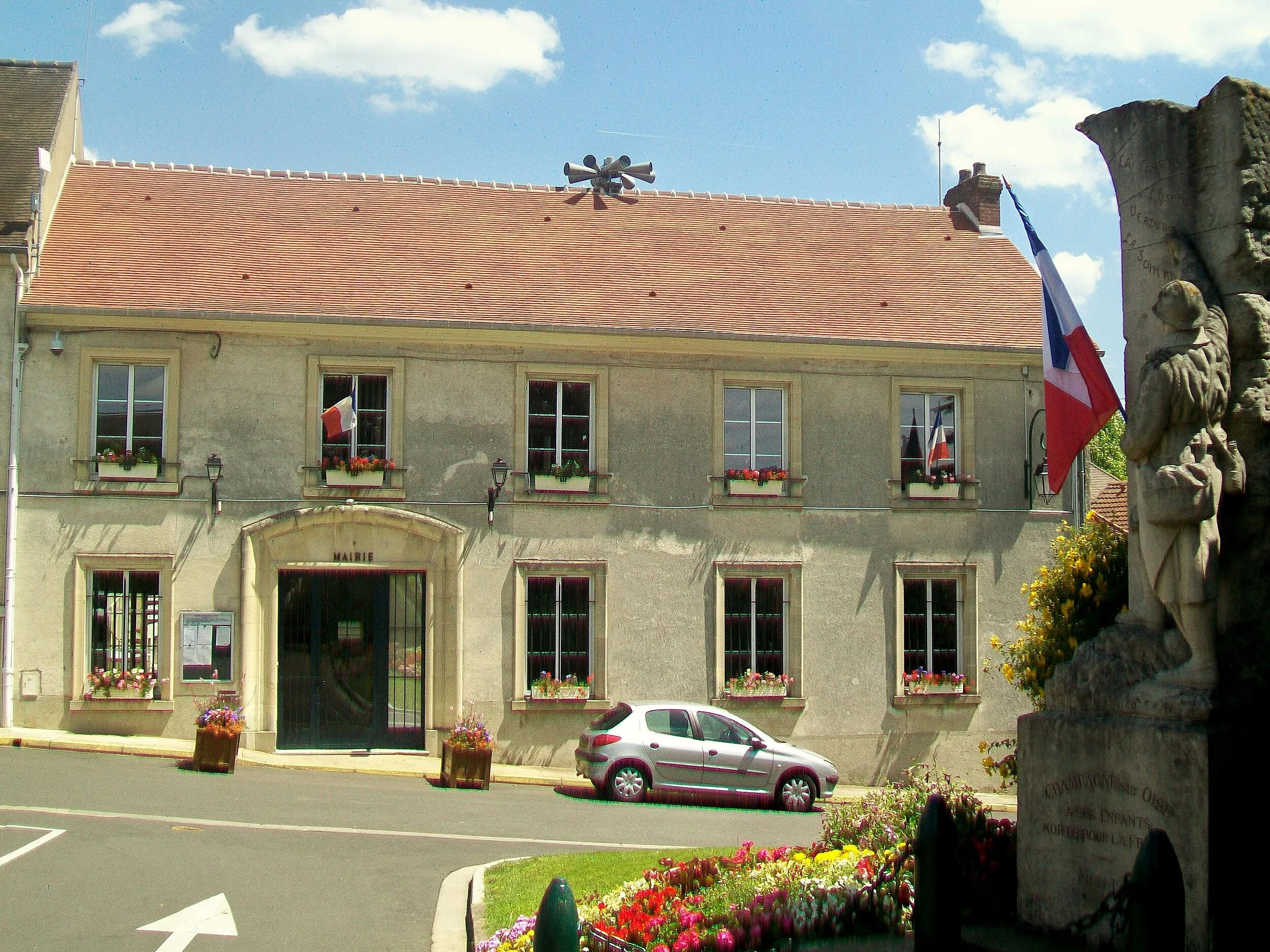 Vue de Champagne-sur-Oise