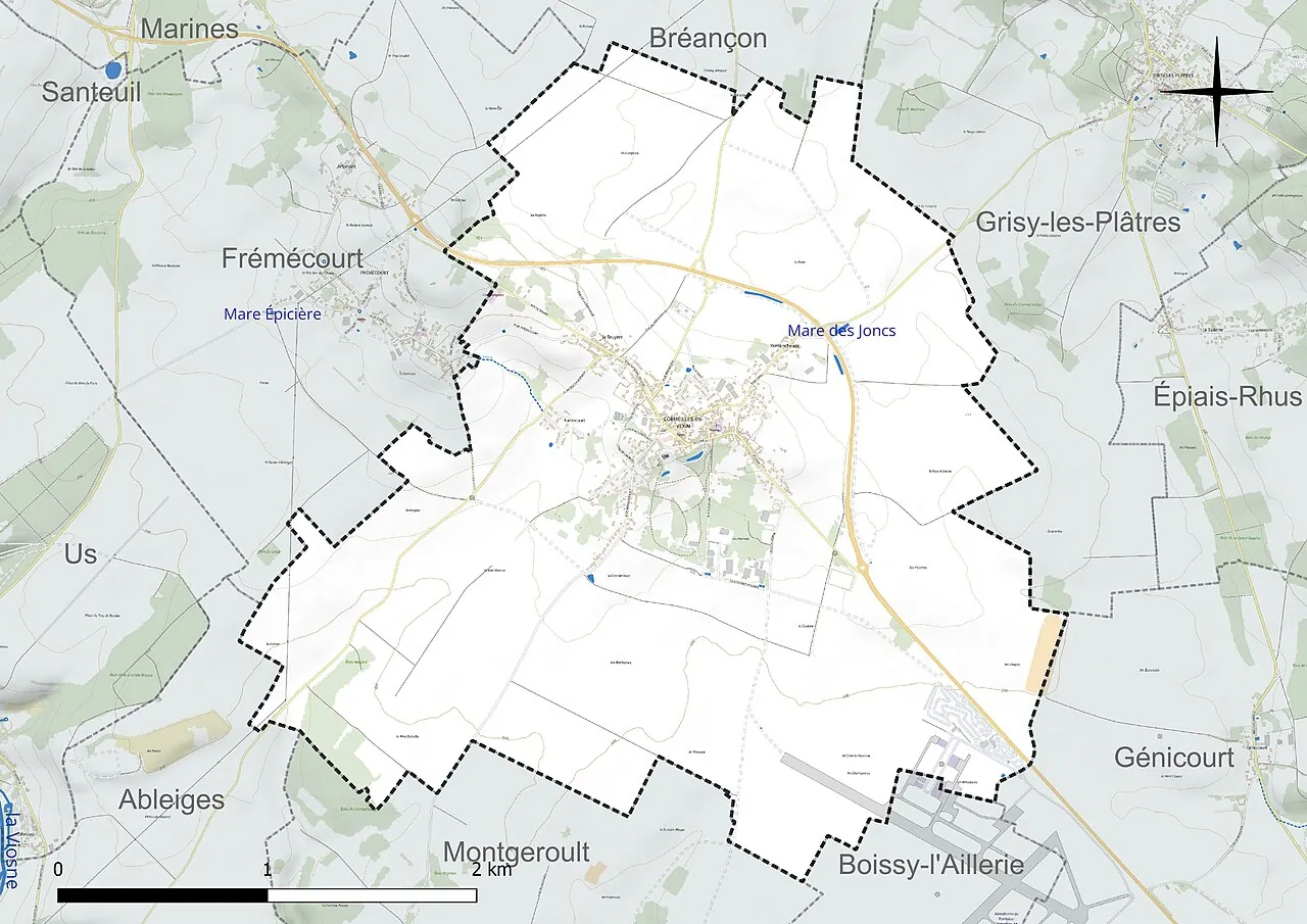 Vue de Cormeilles-en-Vexin