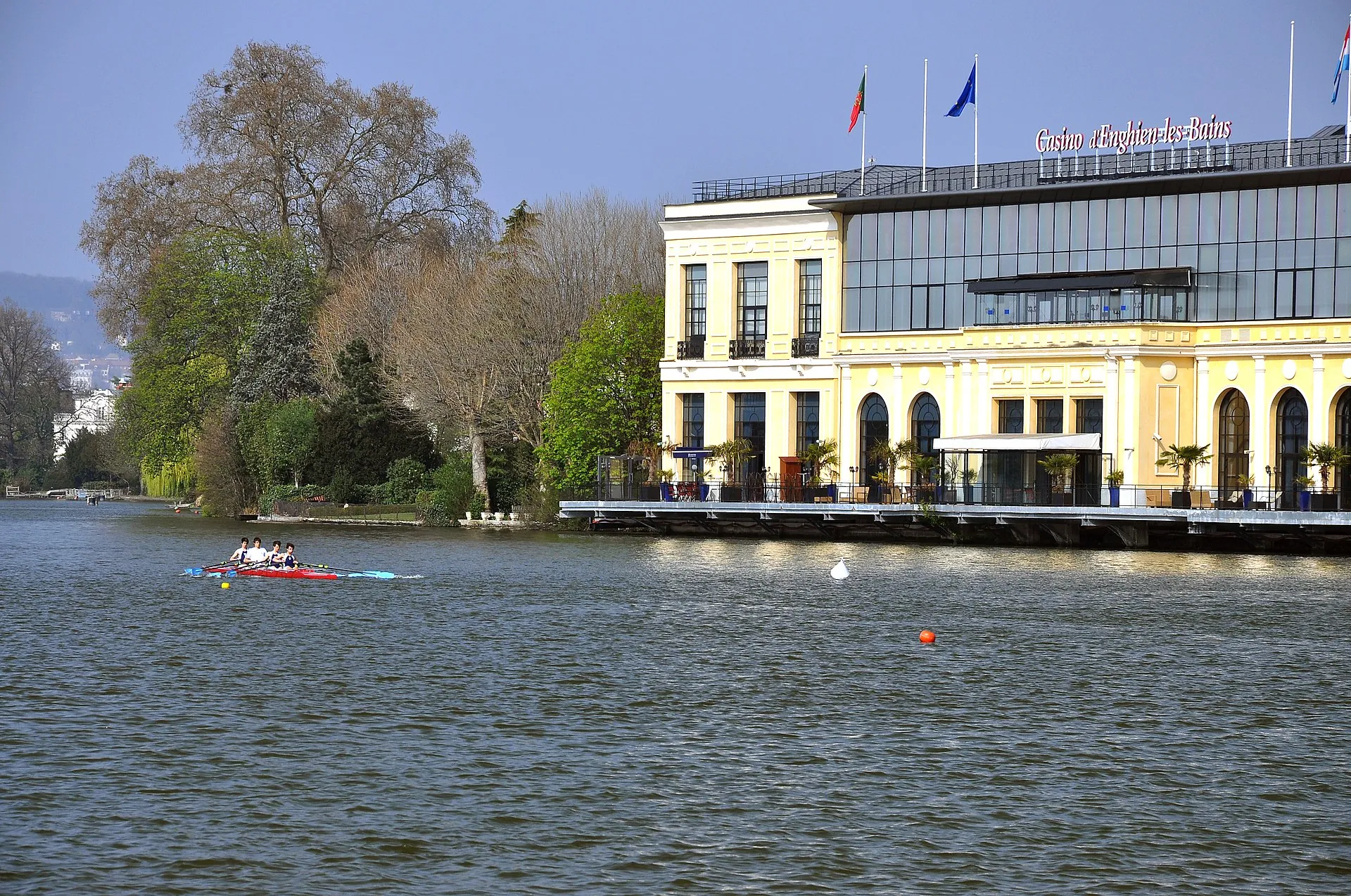 Vue de Enghien-les-Bains