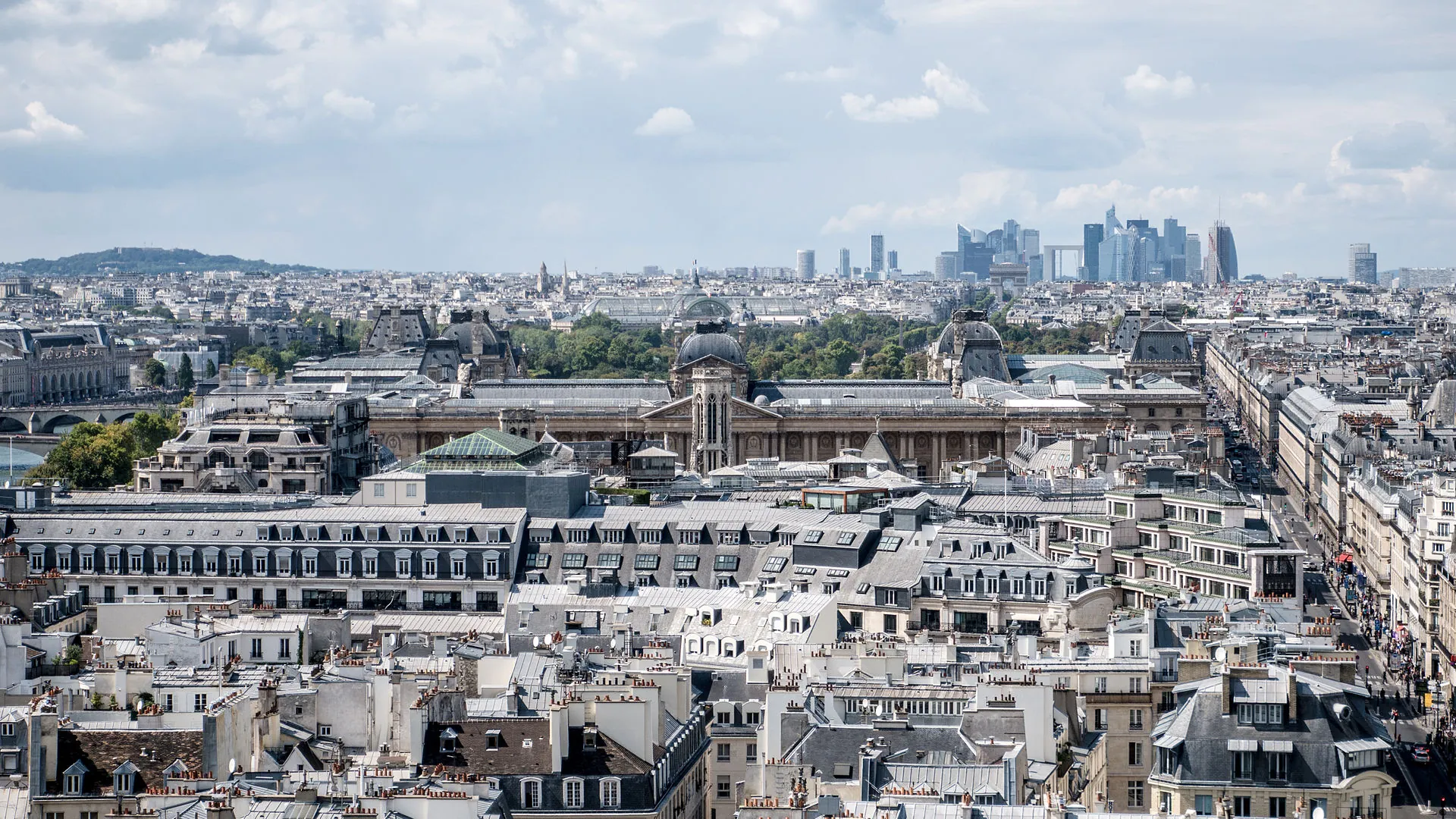 Vue de Louvres